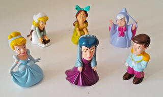 Lotto Personaggi Mini Figure Disney Cenerentola