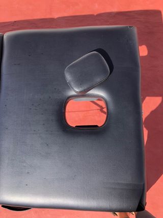 Camilla para masaje plegable Negra