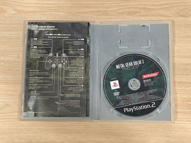Metal Gear Solid 3 Snake Eater PS2
