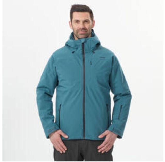 Chaqueta de esquí Wedze Piste 500 Azul petroleo