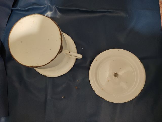 Bacín porcelana tipo san pedro