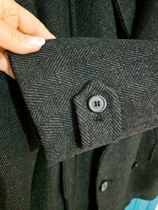 Abrigo de hombre paño gris