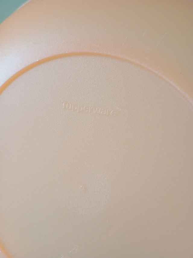 Piatto con coperchio Tupperware