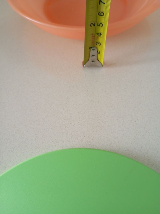 Piatto con coperchio Tupperware