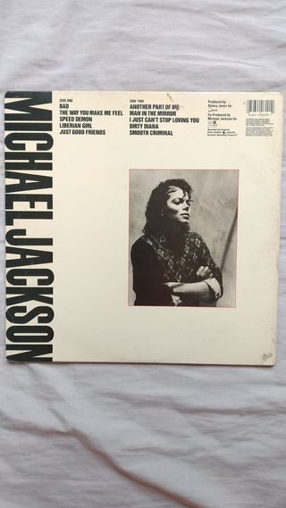 Michael Jackson - Bad Disco Vinilo LP