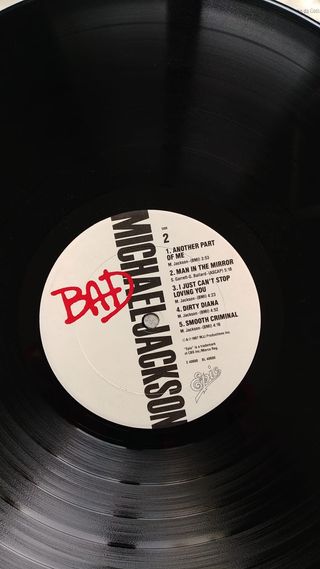 Michael Jackson - Bad Disco Vinilo LP