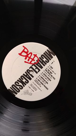 Michael Jackson - Bad Disco Vinilo LP