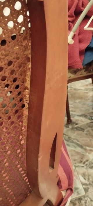 Sillas acolchadas estilo isabelino