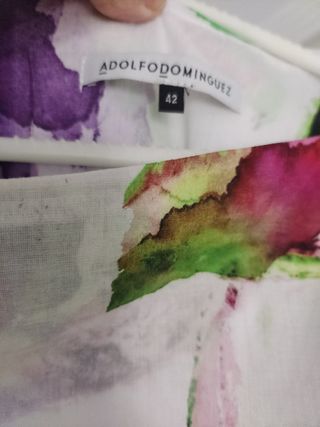 Vestido Adolfo Dominguez