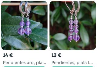 Pulsera, plata ley y amatista 