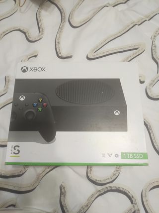 Xbox series S carbón black 1 TB