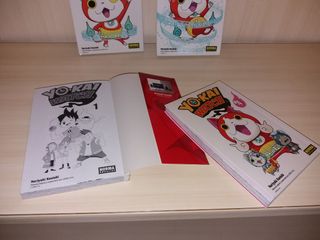 4 Libros de cómic de YokaiWatch.