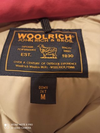 Woolrich Rosso giubbotto