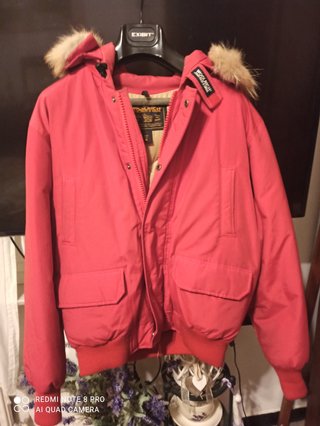 Woolrich Rosso giubbotto