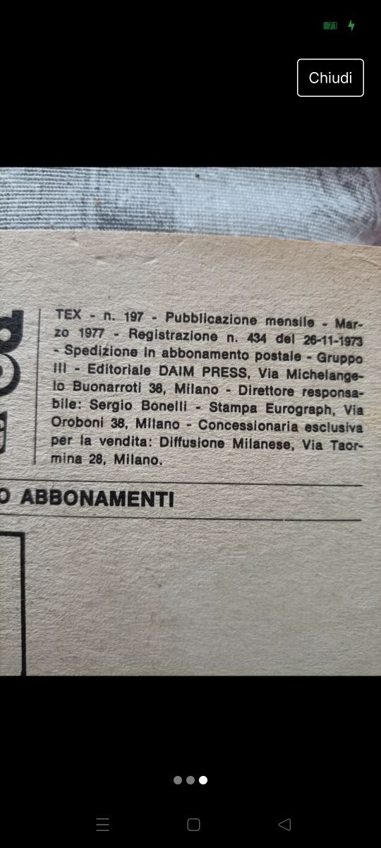 Fumetti Tex da collezione