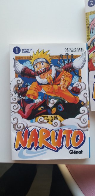 Manga Naruto español y catalán