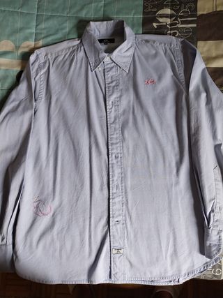 Camisa la Martina azul celeste