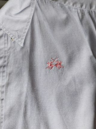 Camisa la Martina azul celeste