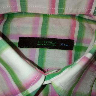 Camicia Etro bambino 6 anni a quadri