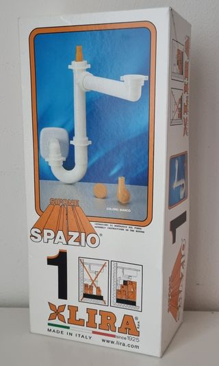 SIFONE LAVELLO 1 Via LIRA SPAZIO 1 Raccordo 1" 1/2