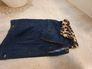 giacchetta jeans  per cane tg medio-piccola