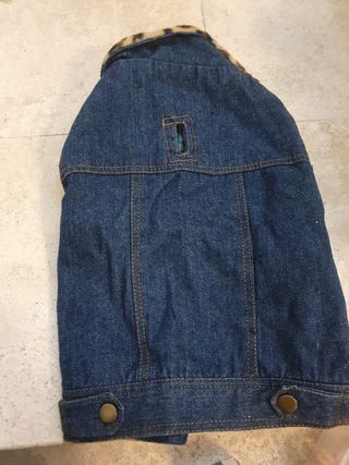 giacchetta jeans  per cane tg medio-piccola