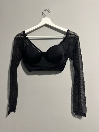 Sujetador con mangas