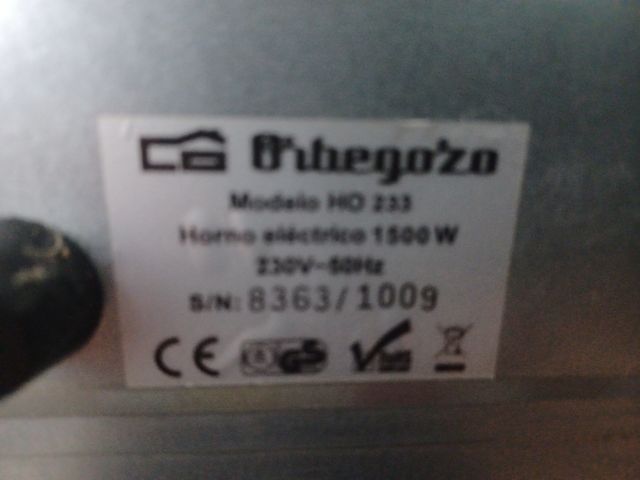 Horno orbegozo