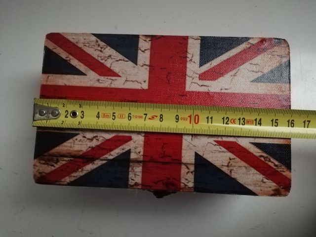 Caja, joyero bandera