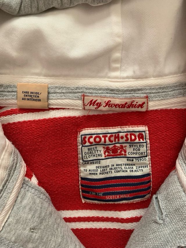 Felpa con cappuccio uomo, Scotch & Soda, M