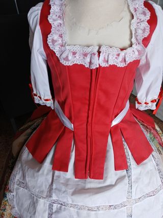 Traje huertana niña