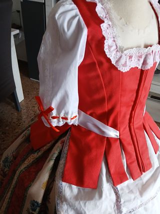 Traje huertana niña