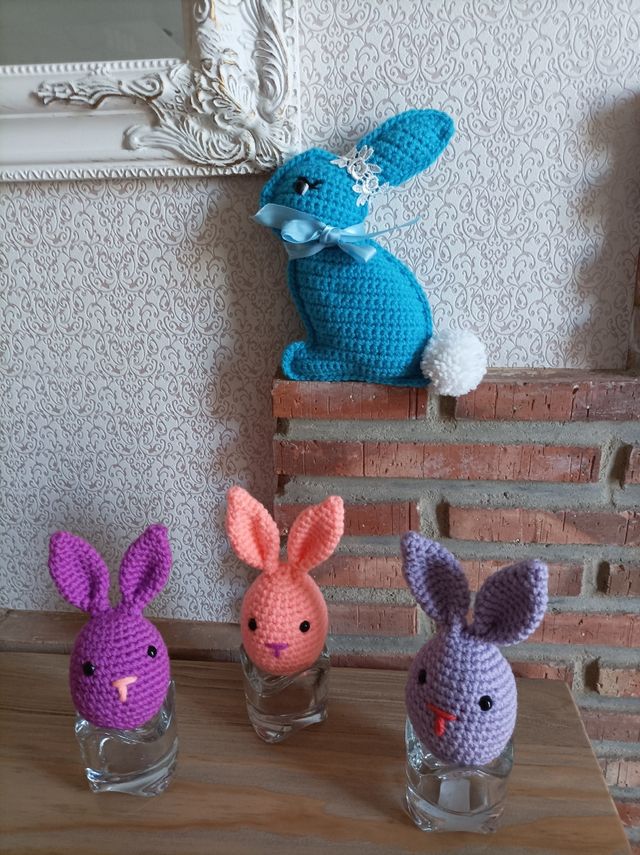 Huevos de pascua crochet