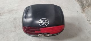 Baul para moto custom 