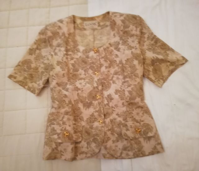 Blazer donna 51% lino