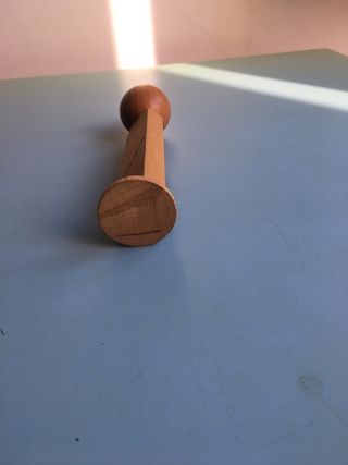 Ometto legno 1970 tipo kokeshi