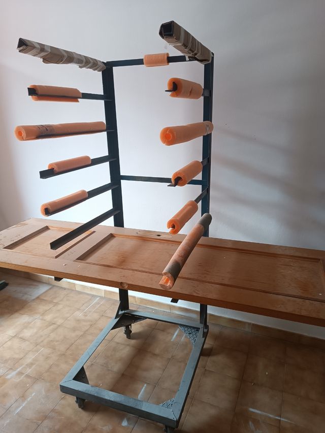 Bandejero, estantería, secadero