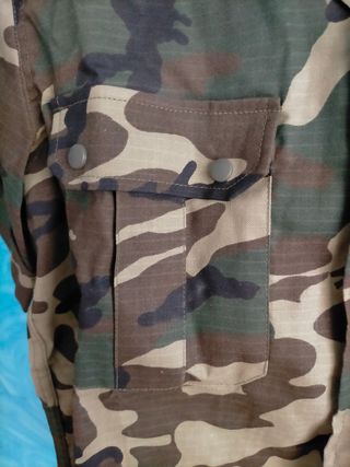 Camisa militar camuflaje