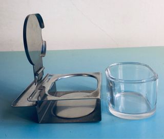 🧀Formaggera Alessi ‘70 acciaio vetro