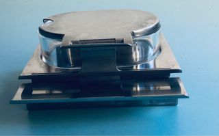 🧀Formaggera Alessi ‘70 acciaio vetro