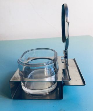 🧀Formaggera Alessi ‘70 acciaio vetro