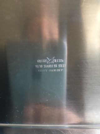 Olio aceto Alessi 1960 acciaio vetro