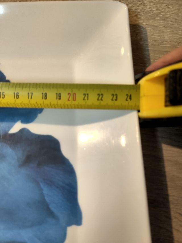 Bandeja Cuadrada de Plástico