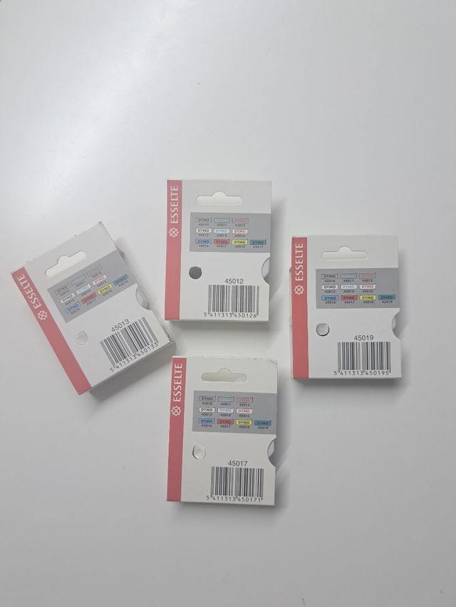 Dymo cartuccie 4pz colori assortiti 