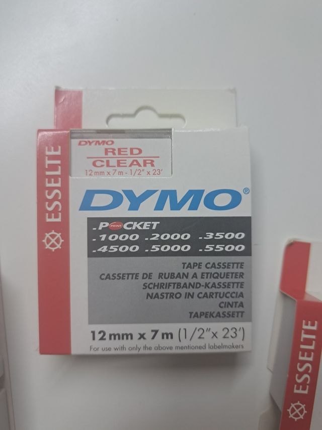 Dymo cartuccie 4pz colori assortiti 