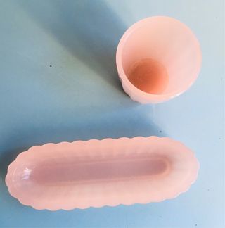 🪥🪒🚰Set bagno vetro Murano vintage ‘60