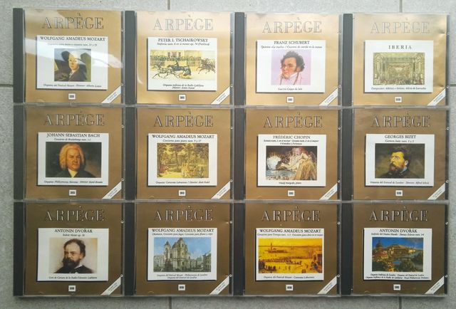 12 CDs MÚSICA CLÁSICA