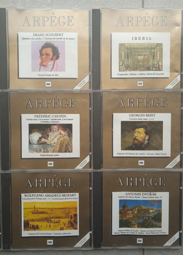 12 CDs MÚSICA CLÁSICA