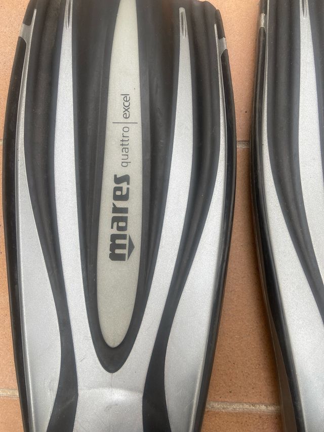 Aletas submarinismo/buceo/pesca sub Mares