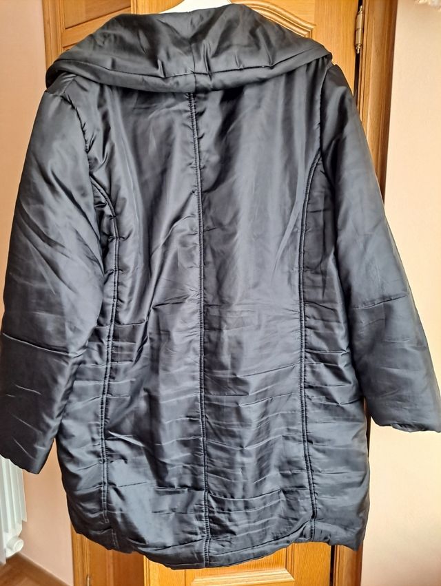 Chaqueta Mujer Acolchada. Color negro. Talla XXXL